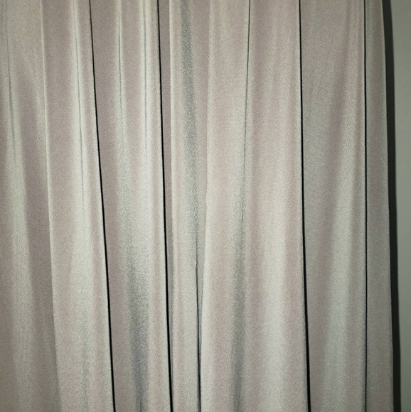 Collection Dressbarn Embellished Taupe Maxi Dress - Picture 6 of 9